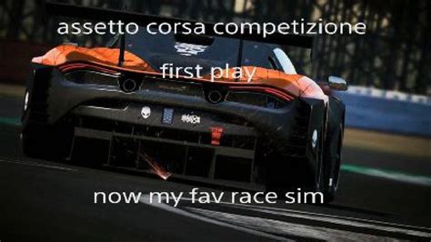 Assetto Corsa Competizione First Play Ps5 4k Ultra Realism YouTube