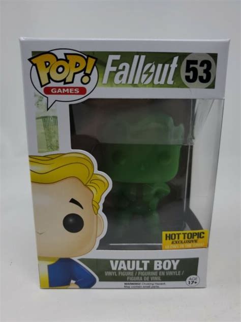 Funko Pop Vault Boy 53 Glow In The Dark Fallout 4 Hot Topic