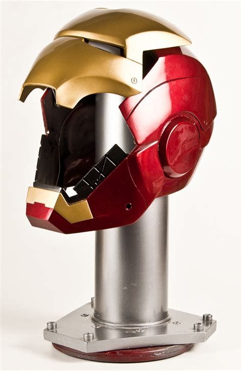 Iron Man Helmet Mark Iii Iv Vi Faceplate Open By Pannaus On Deviantart