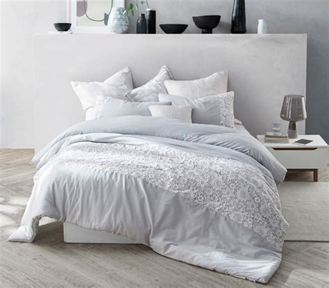 Grey And White Comforter Set