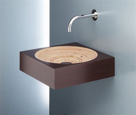 Mixing wood with water seems like a recipe for disaster. Wonderful Wooden Sinks For A Warm Look Of Your Bathroom