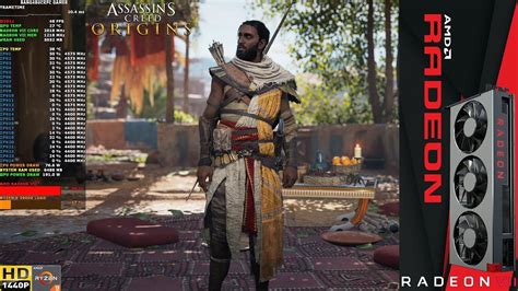 Assassin S Creed Origins Max Settings 1440p RADEON VII LC Ryzen 9