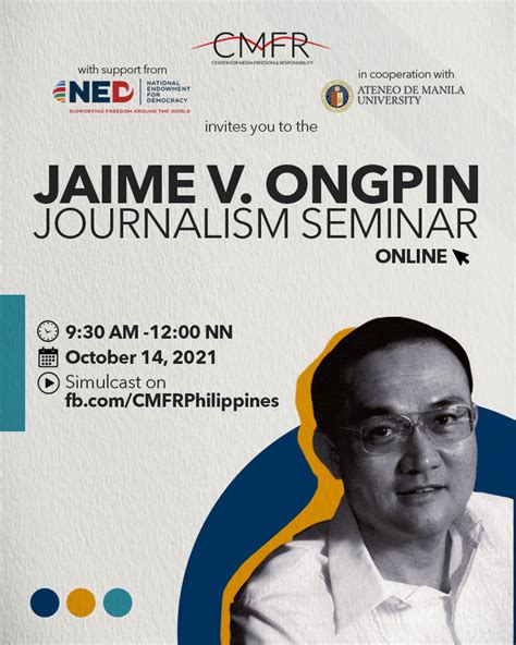 Cmfr Journalism Seminar Online Virnew