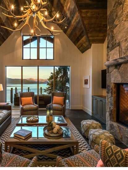 Lake Tahoe Getaway Features Contemporary Barn Aesthetic Lakefront