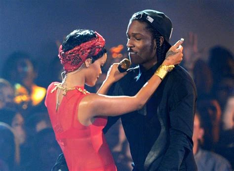 The love on the brain songstress, 32, split from her boyfriend of during an interview for gq, rocky sweetly said that the hardest part of working with rihanna is not goofing off and laughing the whole time. Rihanna dating A$AP Rocky? : Celebrities, News - India Today