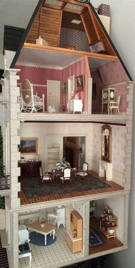 Traditional Doll House Plans Dolls House Interiors Miniature Houses