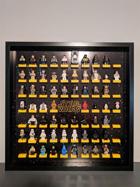 Star Wars Minifigure Display Frame Rlego