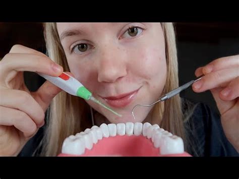 Asmr Cleaning Your Teeth Youtube