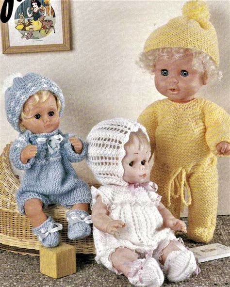 Hand Knitted Dolls Clothes Patterns Mike Natur