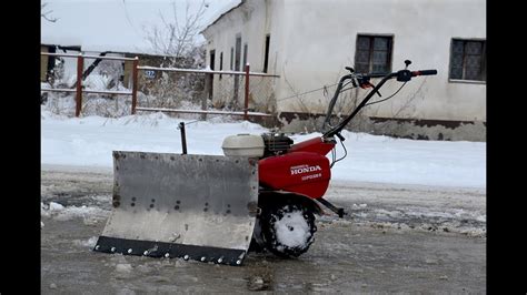 Due to the simplistic design, it can be tempting to take on. Homemade SNOW PLOW for MOTOCULTIVATOR - YouTube