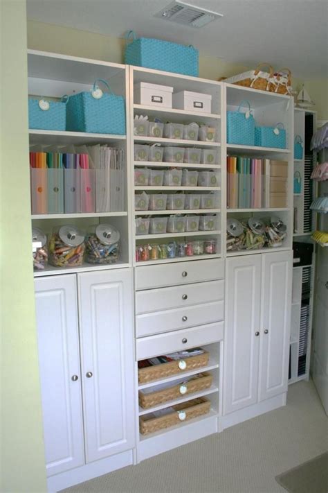 Cheap Craft Room Storage Cabinets Shelves Ideas 4 Dream Craft Room