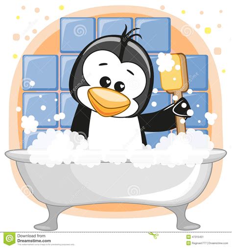 Cute Penguin Stock Vector Image 47315451