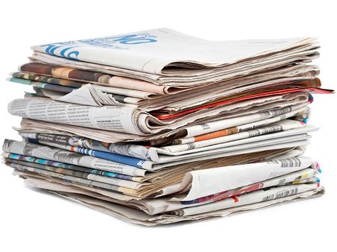 Stack Of Newspaper