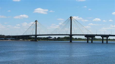 The Clark Bridge Connecting Illinois And Missouri —