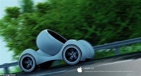 Apple Car Concept Has A 360 Degree Pod That Swivels Around