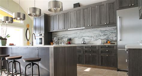 Average cost to stain or lacquer kitchen cabinets cost. 6 Design Ideas For Gray Kitchen Cabinets