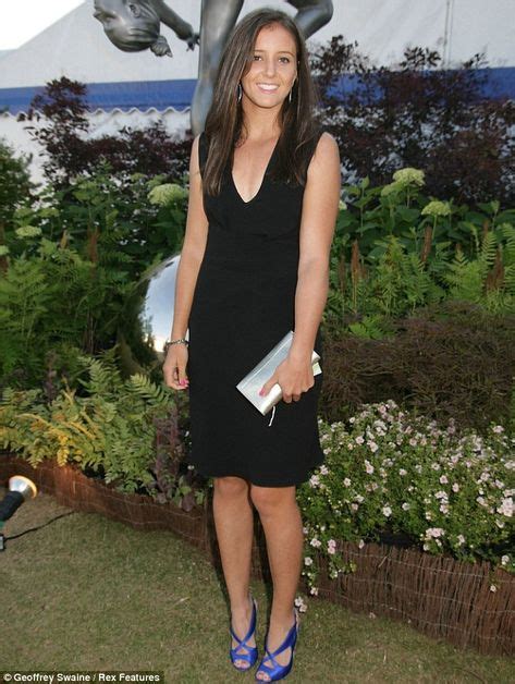 Laura Robson Cuts A Chic Figure In A Stylish Lbd As She Continues Her Post Wimbledon Party Tour