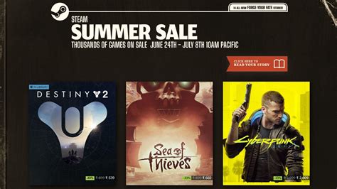 Steam Summer Sale 2021 Best Game Deals Full List
