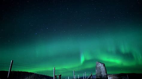 Northern Lights In Stunning Overhead Display In Shetland Bbc News