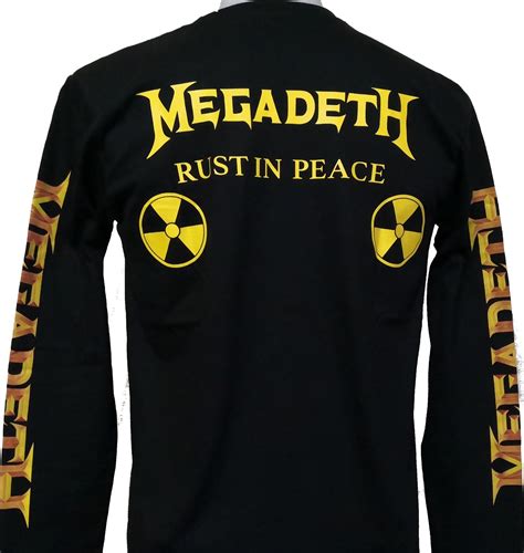 Megadeth Long Sleeved T Shirt Rust In Peace Size Xxxl Roxxbkk