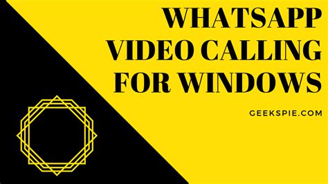 Whatsapp video calls are free. Download WhatsApp Video Calling for Windows 10 Desktop ...