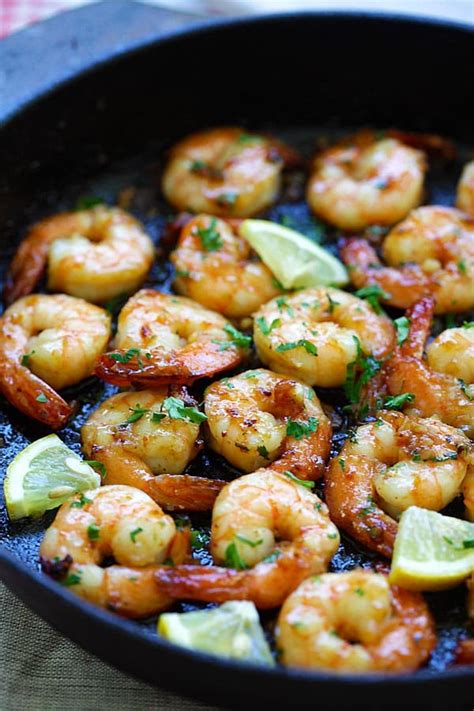 No fancy ingredients or wine required. Honey Garlic Shrimp Recipe - Allegro Marinade