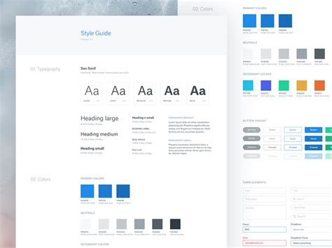 Webflow Style Guide Template