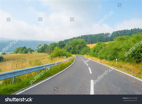 Road Through Hilly Landscape Summer Stock Photo 461615698 Shutterstock