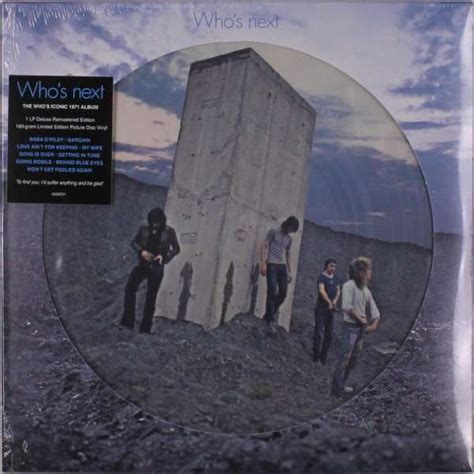 The Who Whos Next 50th Anniversary Remastered 180g Limited Deluxe Edition Picture Disc