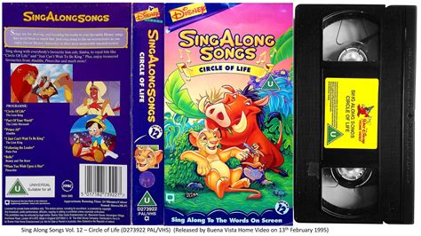 Disney S Sing Along Songs UK VHS Collection Flickr