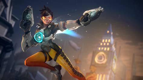Download Tracer Overwatch Video Game Overwatch Hd Wallpaper By