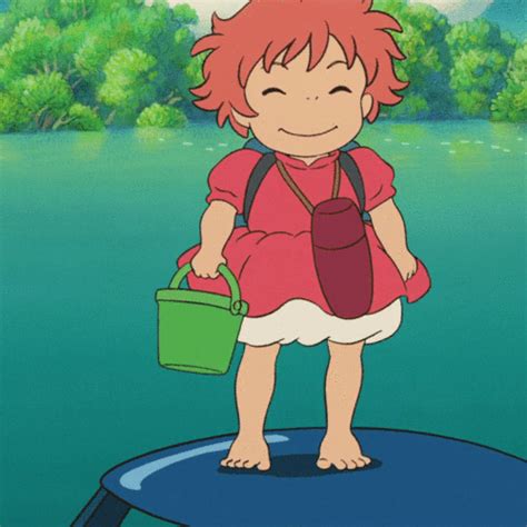 Studio Ghibli Ponyo Studio Ghibli Ponyo Smile Discover Share Gifs