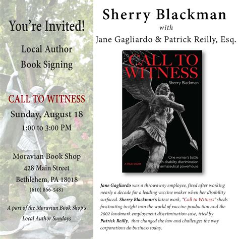 Youre Invited To A Book Signing With Attorney Patrick Reilly Gross