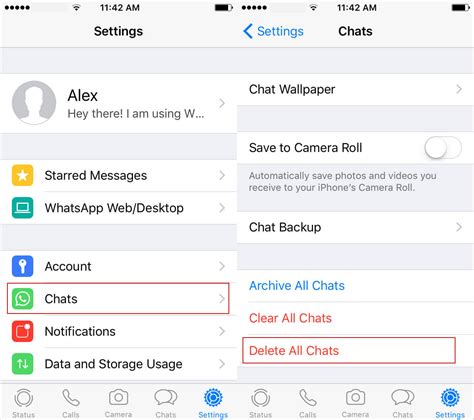 ways  clear whatsapp documents  data  iphone