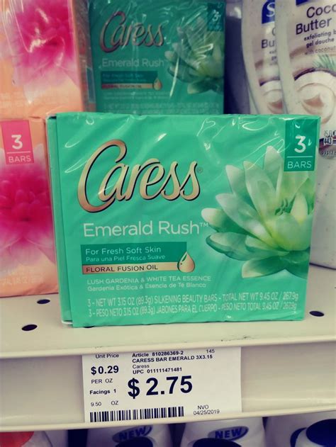 Caress Emerald Rush Bar Soap Bar Soap How To Take Photos Soap