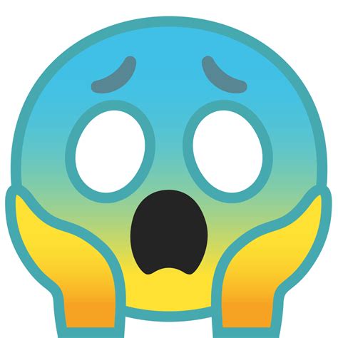 Scream Emoji Png Png Image Collection