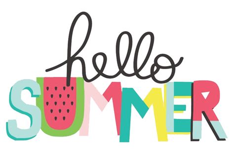 Hello Summer Word Png Photos Png Mart