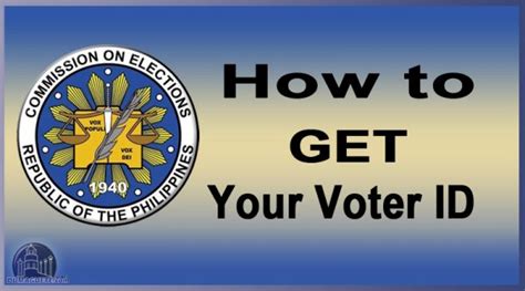 Filipino Voters Id Requirements And Procedures