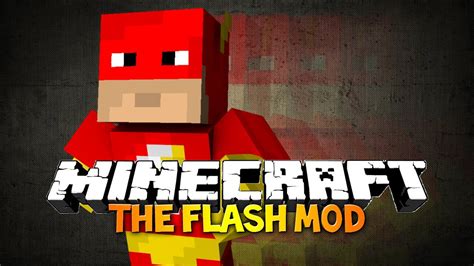 Minecraft The Flash Mod Be The Fastest Man Alive Youtube