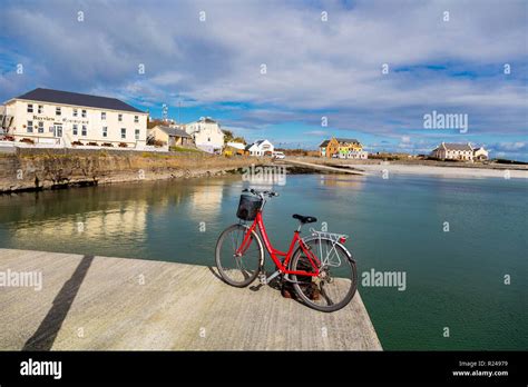 Kilronan Pier And Village Inish More Aran Islands Republic Of