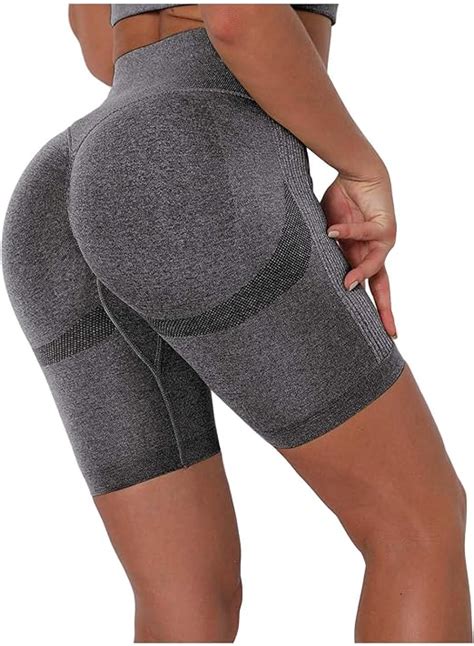 onegirl women yoga pants high waist workout shorts fashion butt lifting biker shorts