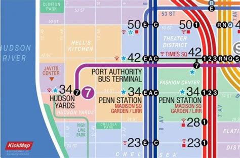 7 Train Subway Map Nyc Map