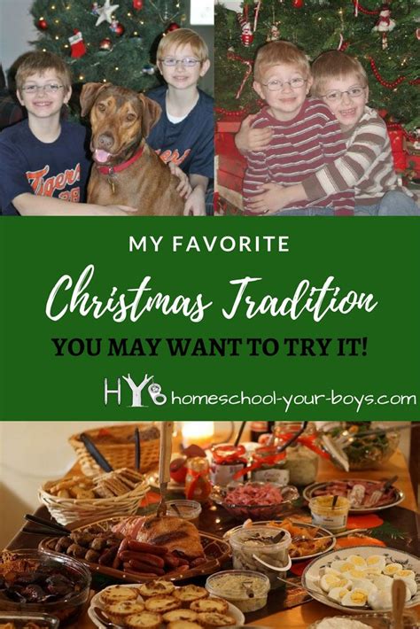 Got Boys In This Post I Talk About One Of Our Christmas Traditions