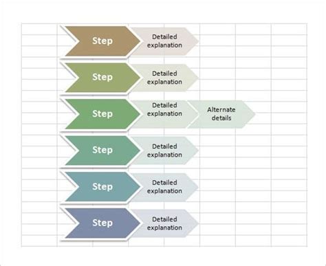 Process Flow Diagram Excel