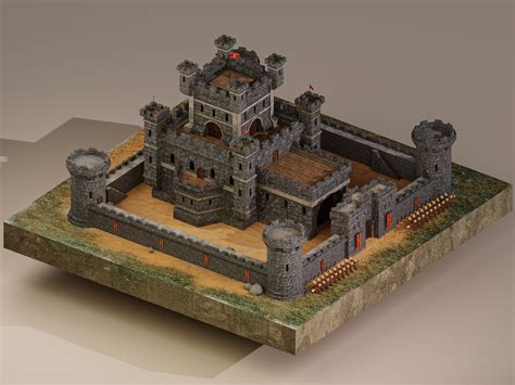 Medieval Castle Model