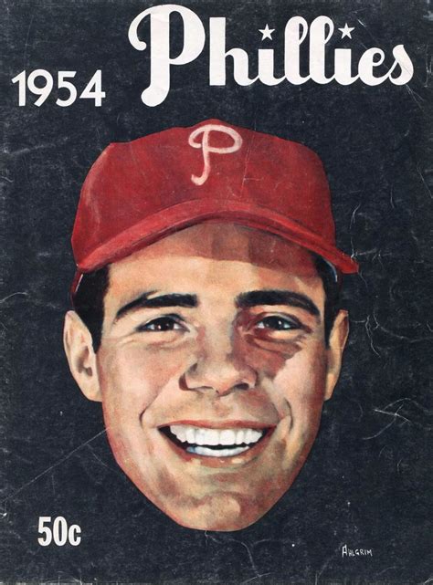 1954 Phillies Yearbook Phillies Philadelphia Phillies Baseball Cards