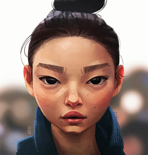 Study People 20 Process Meybis Ruiz Cruz On Artstation At