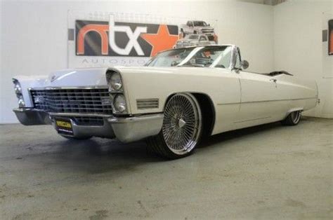 Purchase Used 67 Cadillac Coupe Deville Convertible Wire Wheels 429ci
