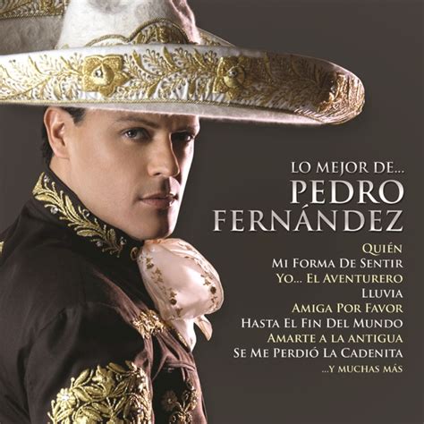Pedro Fernández Lo Mejor De Itunes Plus Aac M4a Album