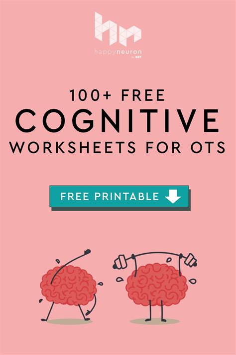 100 Free Cognitive Worksheets For Ots Artofit